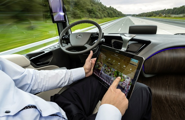 Driverless truck